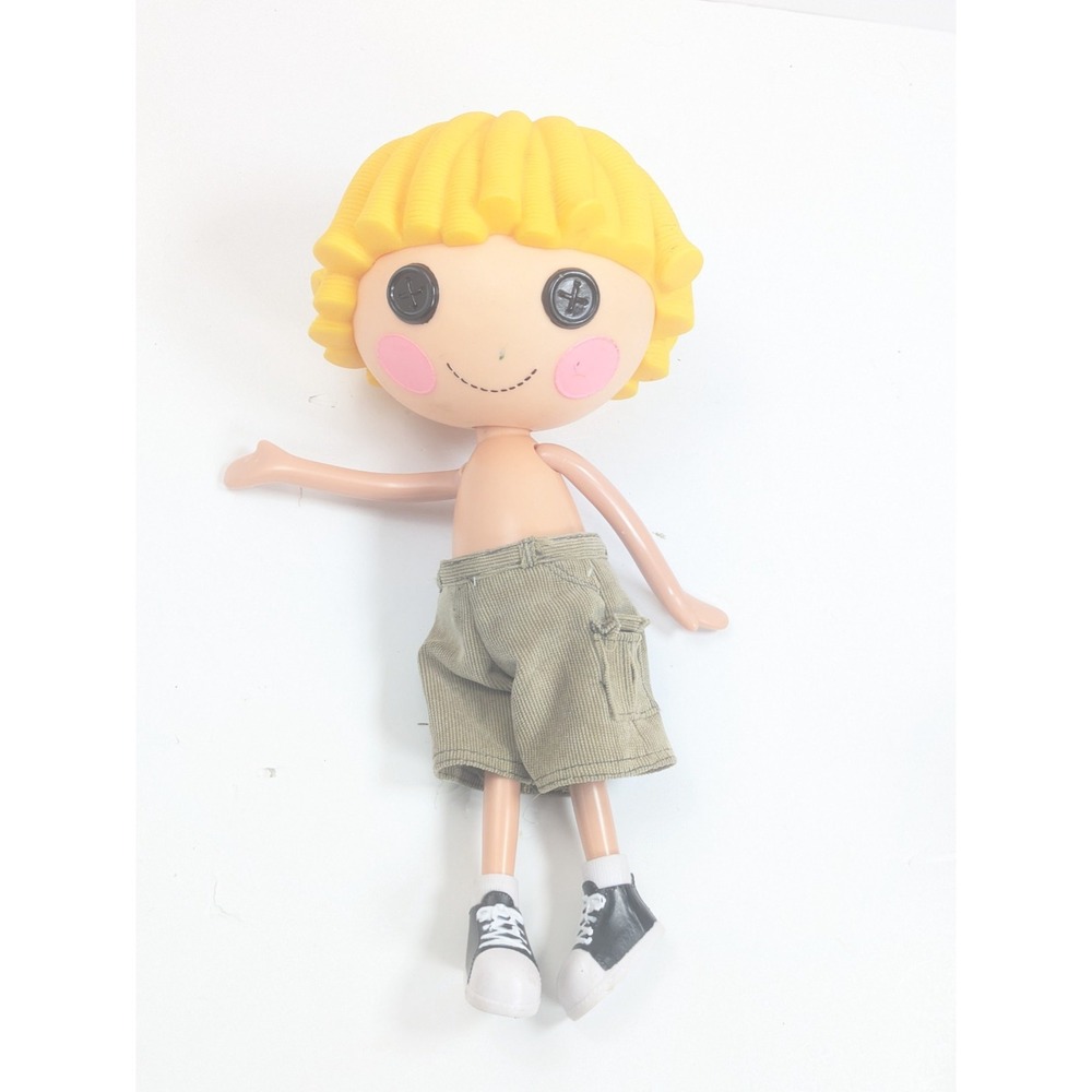 Lalaloopsy Patch Treasure Chest Pirate Boy Blonde Hair 2010 Doll 12"